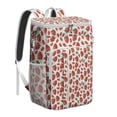 thumbnail image 1 of Sac à Dos Glacière Motif Baies Rouges, Sac à Lunch Isolé Étanche pour Voyage et Plein Air, 1 of 4