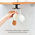 thumbnail image 4 of kurtrusly Kitchen Hanger Self-adhesive Replacement Solid Color Rotatable 6 Claw Detachable Cup Brush Rack Holder Accessories Blue 1Set, 4 of 6