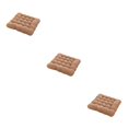 thumbnail image 3 of Cojines de asiento Toystoory poliéster para sillas de exterior Café ligero 40*40cm, 3 of 6