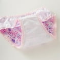 thumbnail image 4 of Toddler Soft Cotton Underwear Baby Panties Little Girls' 12-Pack Floral Briefs, 4 of 6