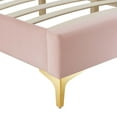 thumbnail image 6 of Modway Sutton Twin Performance Velvet Bed Frame in Pink, 6 of 7