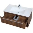 thumbnail image 3 of Elegant Lighting Vf43036 Kasper 36" Wall Mounted Single Basin Vanity Set - MultiColor, 3 of 14
