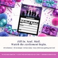 thumbnail image 3 of Galaxy Fort Battle Video Gaming Invitations for Kids, 20 Fill-In Cards with Envelopes, 5x7 Children's Birthday Party Invitations, Birthday Party Supplies, Made in USA by Amanda Creation, 3 of 9