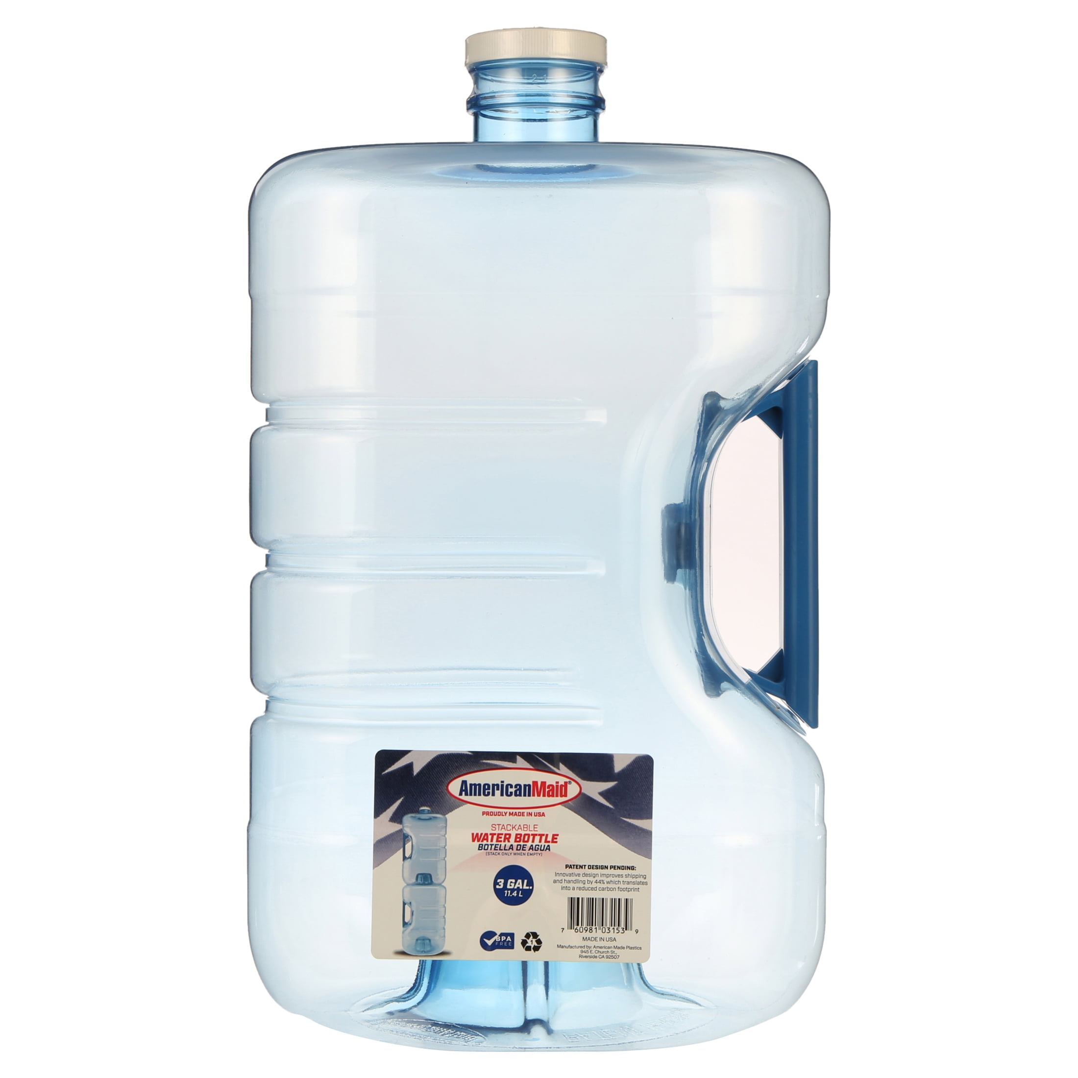 Bidón Eco-amigable de 20 Litros GAR Water (con agua)