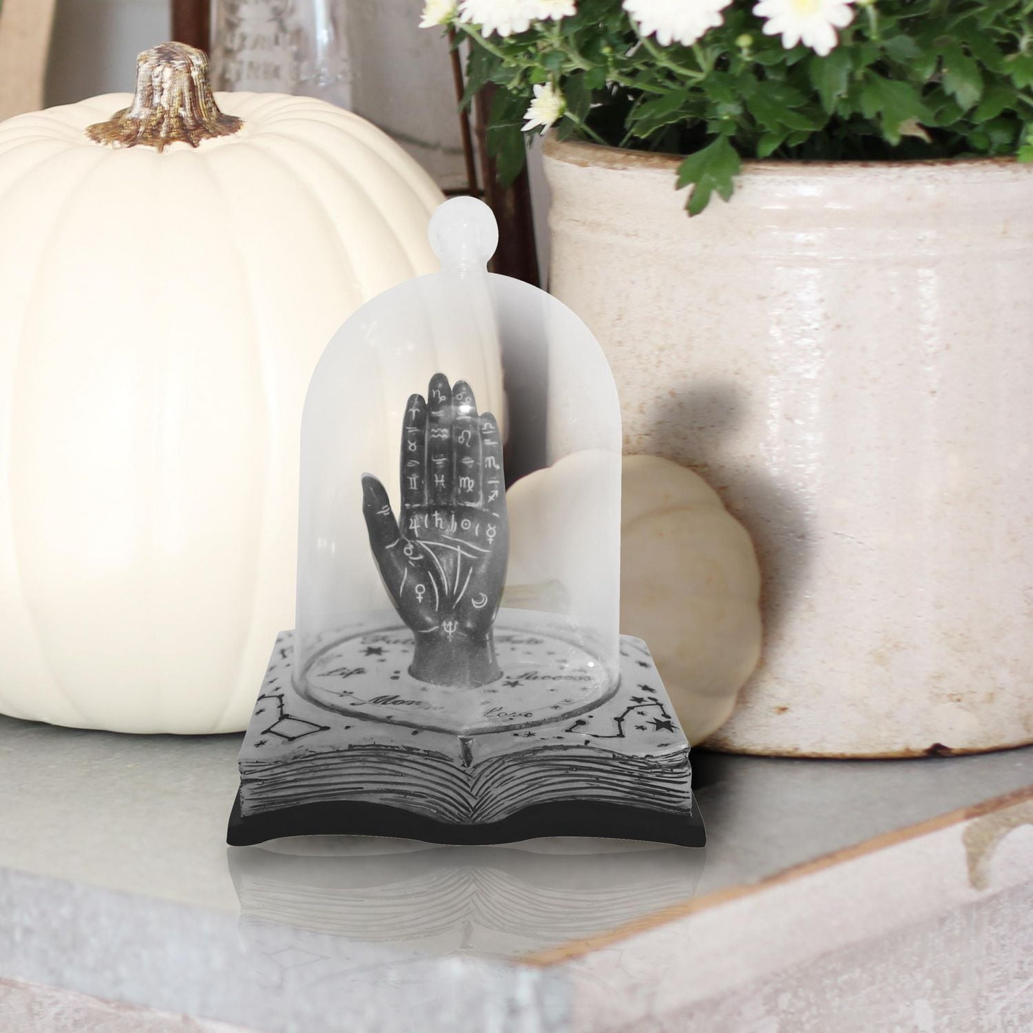 WAY TO CELEBRATE 8IN PALMISTRY CLOCHE