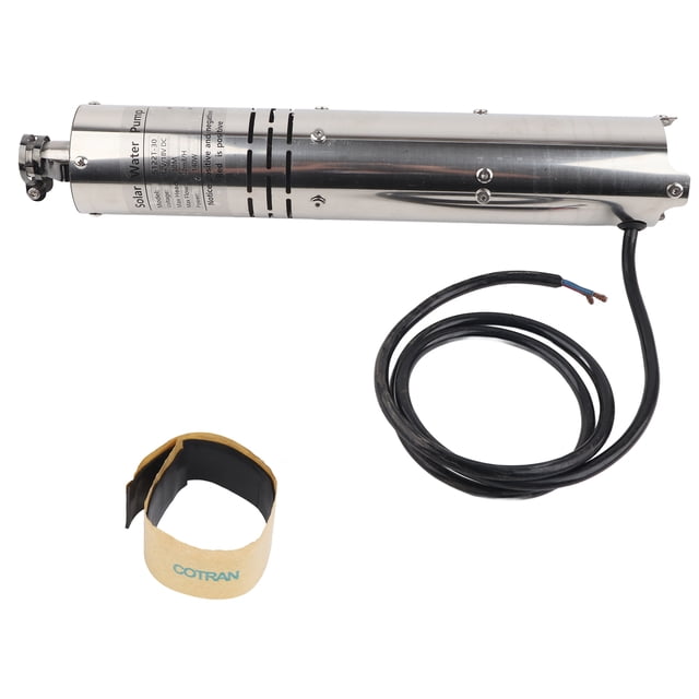 Dc Submersible Pump, Water Pump Permanent Magnet Dc Brushless Motor With Built In Mppt Controller For Fish Aquarium For Pond Hydroponics