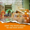 thumbnail image 2 of LEGO City Stuntz Double Loop Stunt Arena 60339, Monster Truck Playset with 2 Toy Motorcycles, Ramp, Wall of Flames, Ring of Fire, Snapping Snake Loop and 7 Minifigures, 2 of 6