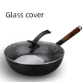 thumbnail image 3 of Sartén de hierro sartén antiadherente sin revestimiento wok 32cm sartén para el hogar wok ollas de regalo, 3 of 3