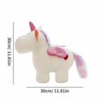 thumbnail image 2 of Cute Winged Unicorn Doll Rainbow Pony Girl Doll Sleeping Pillow Childrens Rag Doll Gift, 2 of 5