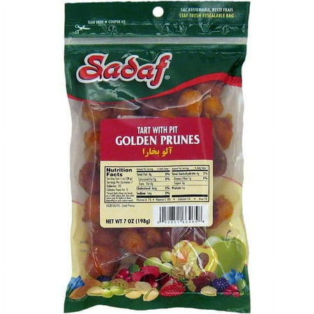 Sadaf Bokhara Golden Prunes - Tart with Pit 7 oz.