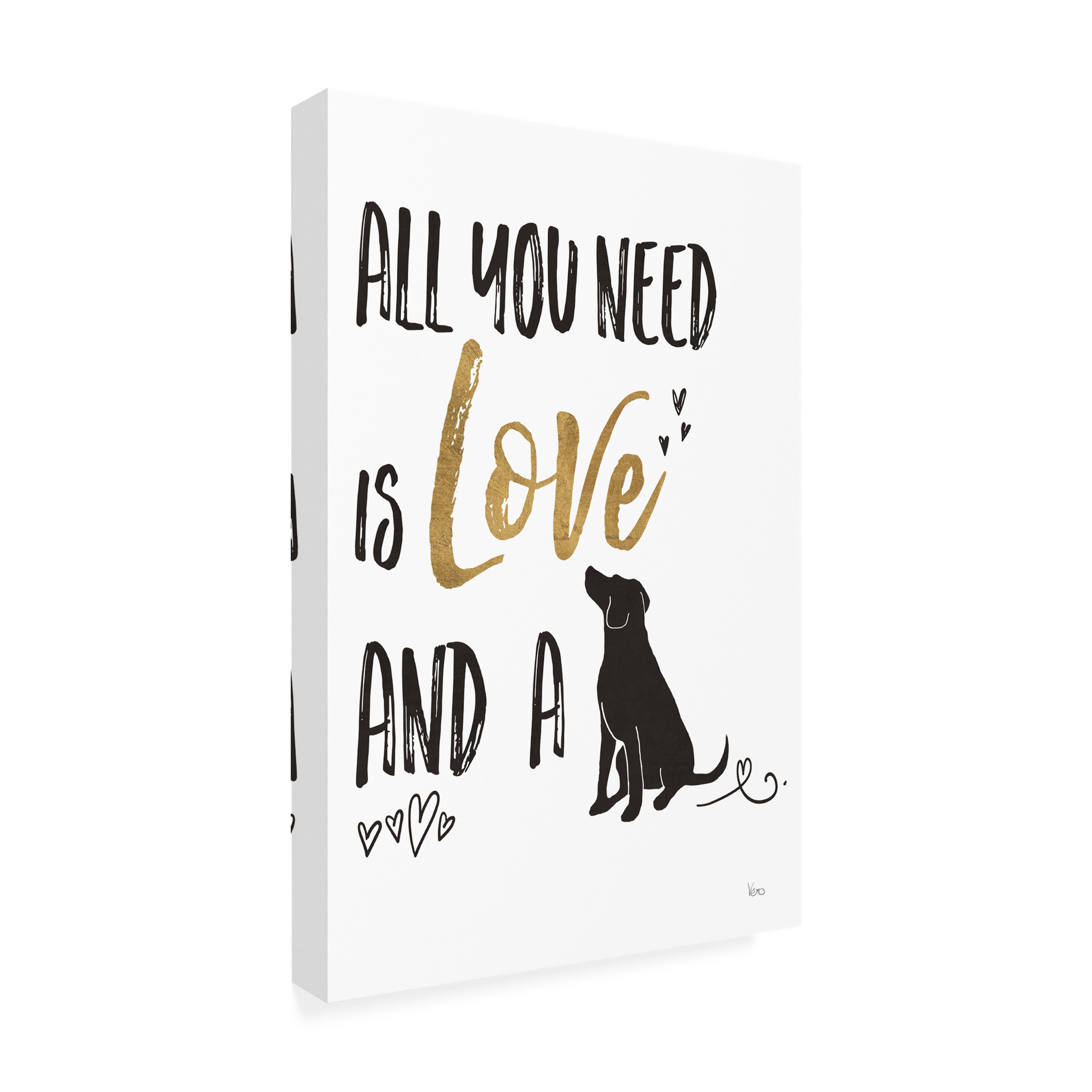 Veronique Charron 'Pet Love II' Canvas Art