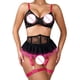 thumbnail image 2 of Gibobby Ropa sexy de mujer para sexo Lenceria Extreme Sexy Dessous New Luxury Sexs Color Negro Mujeres Sexy Liguero Lencería Sex Bra and Panty Sets Lenceria Bragas(Rosa, G), 2 of 5