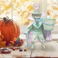 Vikakiooze Halloween Haunted Mansion Hat Box Hatbox Ghost Hand Painted Holiday Ornament