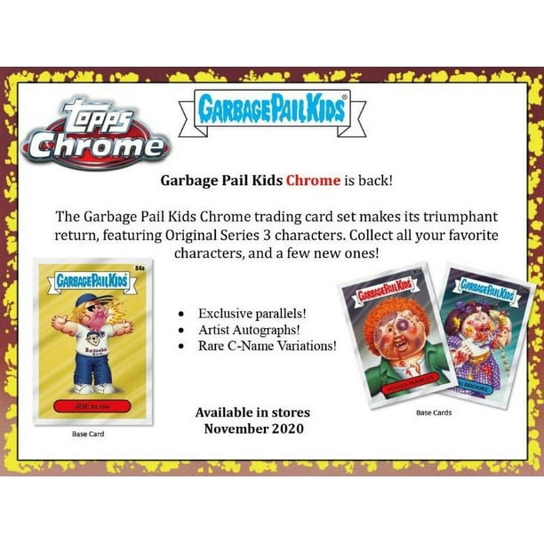 2020 GPK Chrome Blaster | Card accessories for game stores