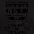 thumbnail image 3 of CafePress - Dear Grandpa, Love, Your Favorite T Shirt - Men's Classic Graphic Cotton T-Shirt, 3 of 4