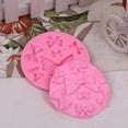 thumbnail image 3 of Silicone Molds Tools Household Baking Accessory Bowknot Pattern Making Accessories Convenient Cake Making Tool Unique Make Accessories for Home Bakery Using, 3 of 9