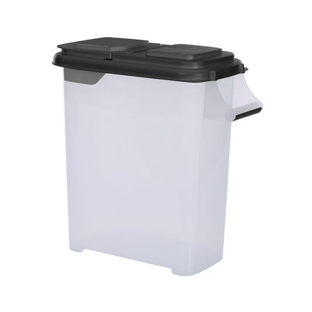 Buddeez Food Storage and Dispenser, Black (32 qt.)
