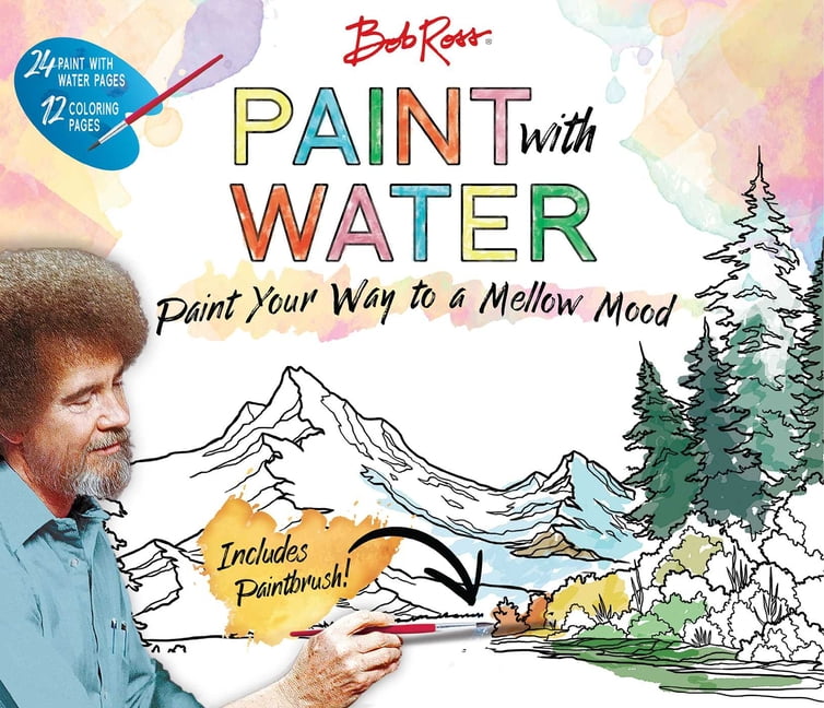 Bob Ross Paint with Water (Paperback)
