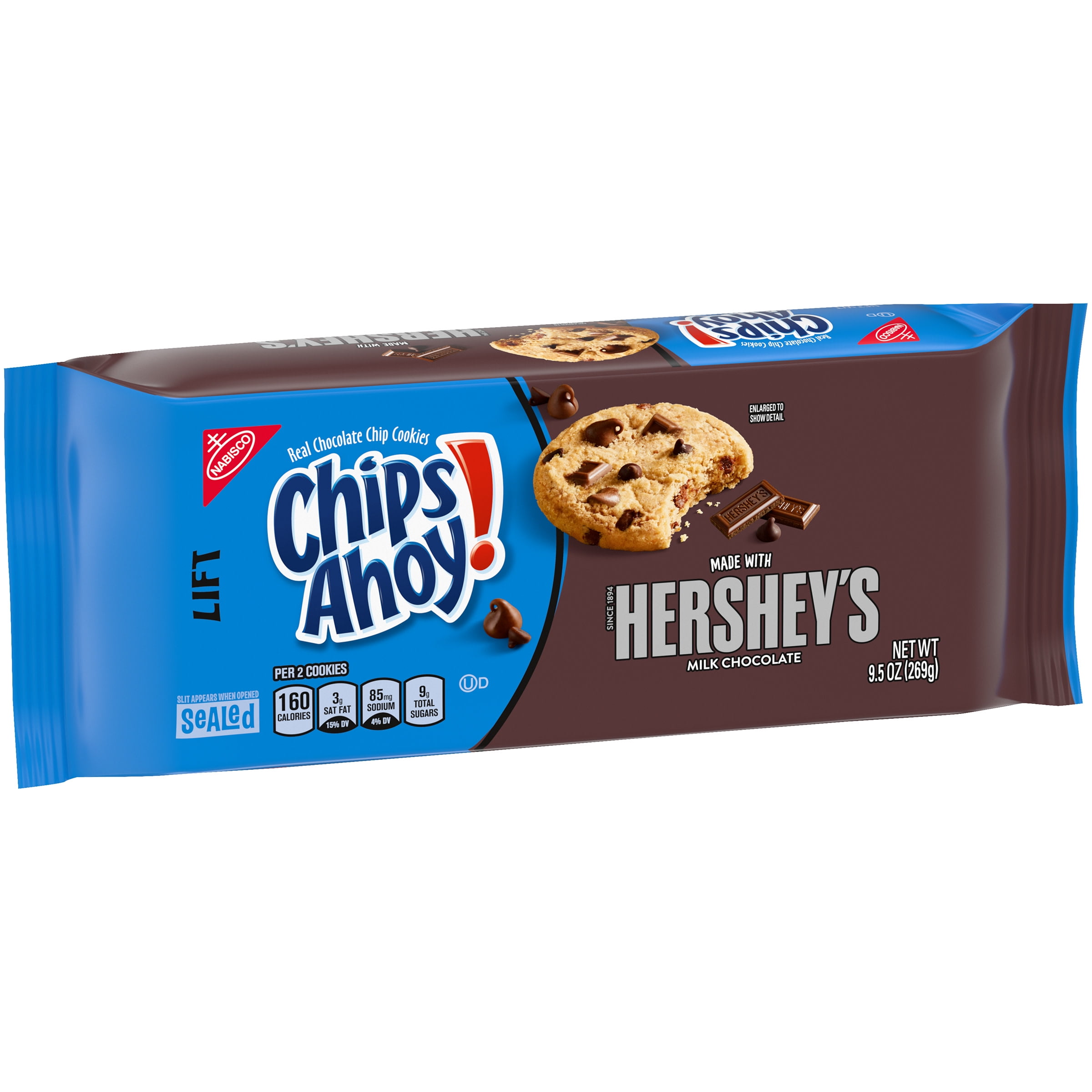 Chips Ahoy Cookies With Hershey S Milk Chocolate 1 Pack 9 5 Oz Walmart Com Walmart Com Chips Ahoy Cookies With Hershey S Milk Chocolate 1 Pack 9 5 Oz Walmart Com Walmart Com