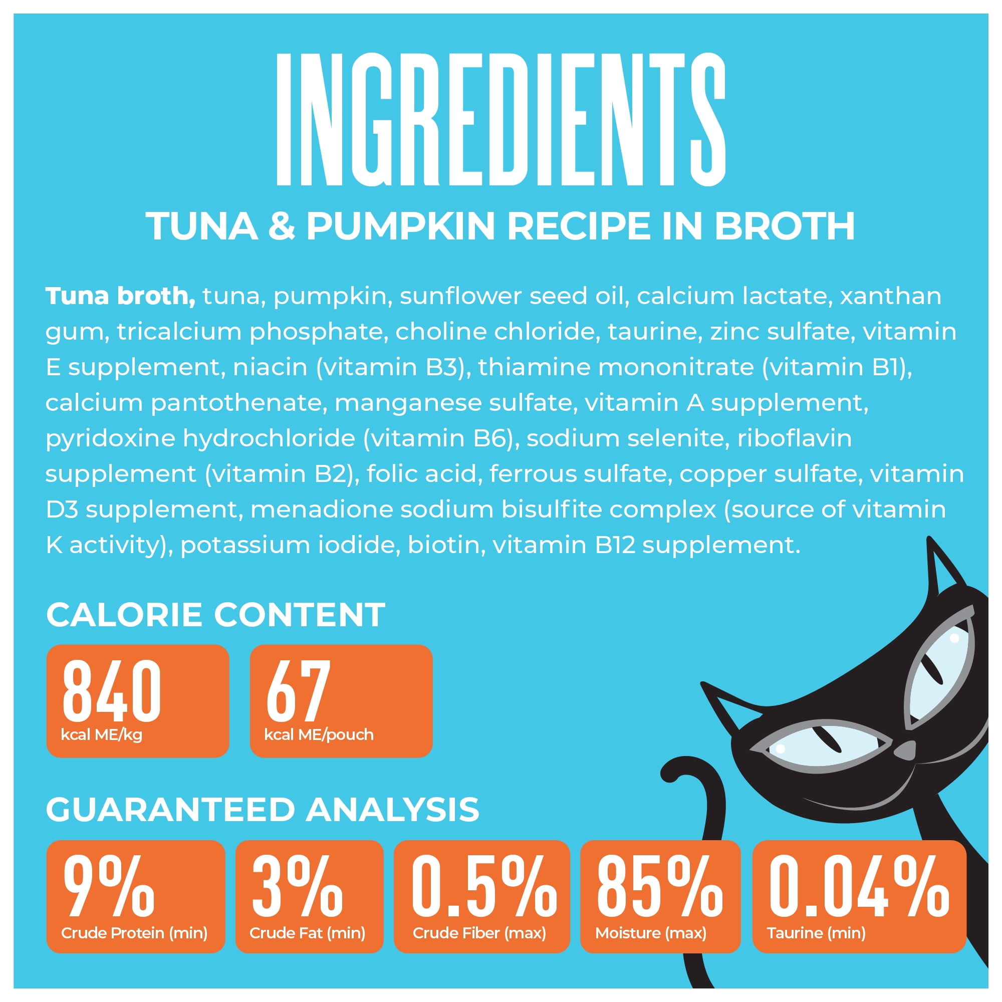 (24 pack) Tiki Cat Friends Tuna & Pumpkin, 2.8 oz pouch