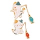 thumbnail image 5 of 2 piezas gato forma broche alfileres regalo joyería decoraciones aleación solapa insignia colgante moda para suéter bolsas de ropa Salvador broches de esmalte, 5 of 6