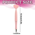 thumbnail image 3 of Valentine's Day Party Pens, Heart-Shaped Retractable Ballpoint Pen - Cute Multi-Color Plastic Gel Pen,Smooth Writing Pen for Office, Home, and Personal Stationery Use,Cute Plastic Gel Pen(5.3X0.5"), 3 of 6