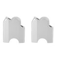 thumbnail image 2 of Handlebar Riser, 2pcs Handlebar Clamp Sunlight Resistance Rugged  For Motorcycle Parts Silver, 2 of 8