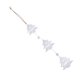 thumbnail image 3 of Decorative Hanging Ornaments For New Year And Holiday Season In White Iron 1Pack Perfect For Stunning Home Decor, 3 of 3