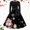 Black, variant on WILLBEST Teacher Dresses for Women 2024 Women's Christmas Long Sleeve Crew Neck Christmas Party Prom Beach Dress