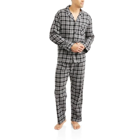 Hanes Mens Flannel Pajama Set