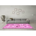thumbnail image 3 of Ahgly Company Indoor Rectangle Animal Pink Traditional Area Rugs, 2' x 3', 3 of 4