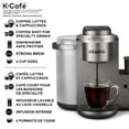 thumbnail image 3 of Keurig K-Cafe Special Edition Cafetera Monodosis Níquel, 3 of 5
