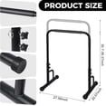 thumbnail image 3 of Walking Pad Handle Bar Only 27" Wide, 39.37" Height, Non-Slip Base, Tool-Free Parallettes Handrail, 3 of 6