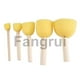 thumbnail image 5 of For Pack Of 30 Round Foam Sponge Paint Brush Set 5 Different Sizes, 5 of 5