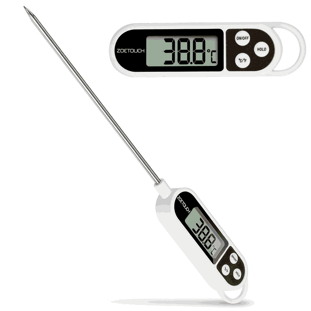 Zoetouch Kitchen Food Thermometer Digital Cooking Meat Thermometer with