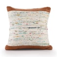 thumbnail image 3 of LR Home Luma Set of 2 Brown/Multicolor Striped 20" x 20" Cotton Adult Decorative Throw Pillows, 3 of 10