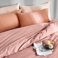 thumbnail image 4 of FLXXIE Ultra Soft Microfiber Pillowcases with Envelope Closure Set of 2 (Queen,Tan), 4 of 6