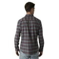 thumbnail image 2 of Chaps Men's & Big Men's Long Sleeve Stretch Button Down Flannel Shirt, 2 of 4