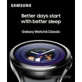 thumbnail image 6 of Samsung Galaxy Watch6 Classic 47mm Bluetooth and Wifi Smart Watch, Silver, 6 of 13