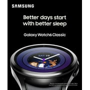 Samsung Galaxy Watch6 Classic 47mm Bluetooth and Wifi Smart Watch, Black