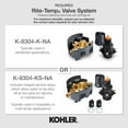 thumbnail image 2 of Kohler K-Ts14422-3 Purist Single Handle Rite Temp Pressure Balanced Shower Only Trim -, 2 of 2