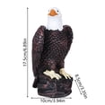 thumbnail image 3 of JHyouerji Garden Statues,Eagle Resin Figurine,Animal Decor for Patio Porch Yard Home Garden Desk Office Decor Art Ornament, 3 of 8