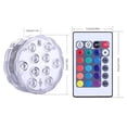 thumbnail image 4 of Submersible LED Lights with Remote RF Full Waterproof Pool Lights for Pool Color Changing Underwater Lights, 4 of 8