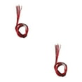 thumbnail image 1 of Wweixi 10/Set Exquisite LED Light Fairy Garden Lawn 3V Lamp Post Outdoor Space orange wire length 30cm 2Set, 1 of 6