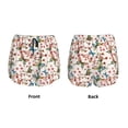 thumbnail image 6 of Goofa Floral With Butterflies Printed Women 2 in 1 Running Shorts,Quick Dry Athletic Workout Shorts,High Waisted Athletic Shorts with Liner Pockets-Large, 6 of 9
