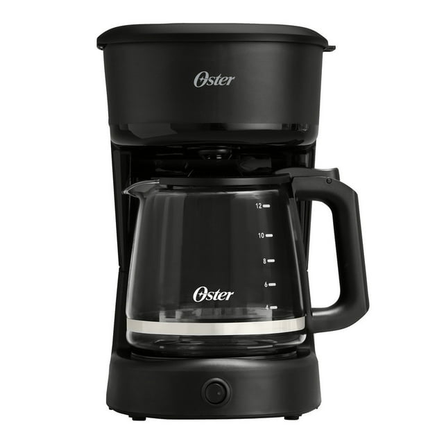 Cafetera Oster 12 Tazas de Goteo Color Negro