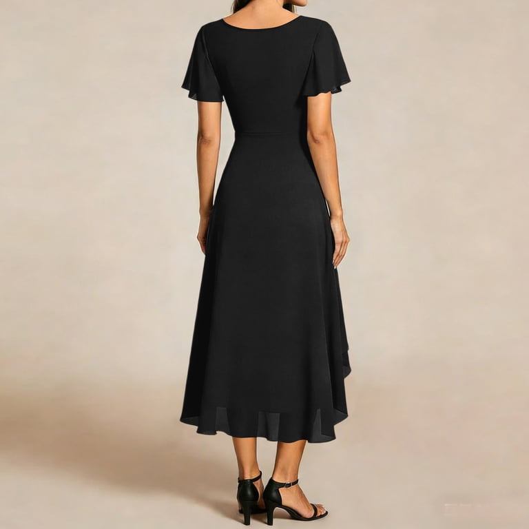 picture of a cocktail dress Portia & Scarlett - PS25518 The structured V Elizabeth K - GS2403 Color:Ivory Hydrangea Cocktail dress for women