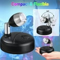 thumbnail image 2 of SunshineFace Wireless Spotlight Battery Operated Spot Light Up Lights Indoor Mini Accent Lights Dimmable Art Lights LED Spotlights with Remote Stick on Anywhere Rotatable Wall Light,2Packs, 2 of 12