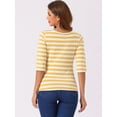 thumbnail image 4 of DARING DIVA Women's Halloween Costume 1/2 Sleeve Floral Top XL Yellow White, 4 of 6