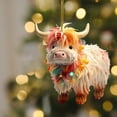 thumbnail image 5 of Eolstice Dachshund Themed Car Interior Pendant, Festive Tree Hanging Ornament for Pet Lovers, Sturdy Auto Decor for Vehicle Home and Office Seasonal Displays, 5 of 5